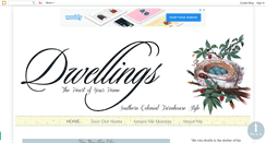 Desktop Screenshot of dwellings-theheartofyourhome.com