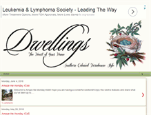 Tablet Screenshot of dwellings-theheartofyourhome.com